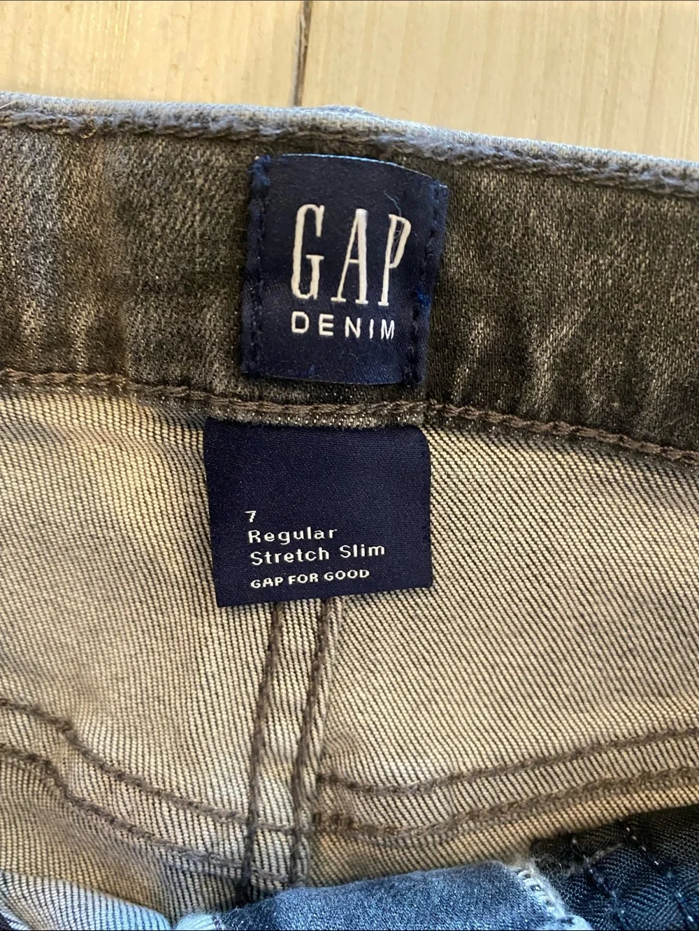 GAP Kids Washed Gray Denim Jeans